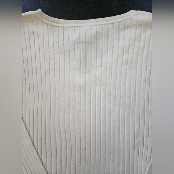 NWT - Silk Blend Style&Co. Winter White Jersey - Size XL - Picture 9 of 9